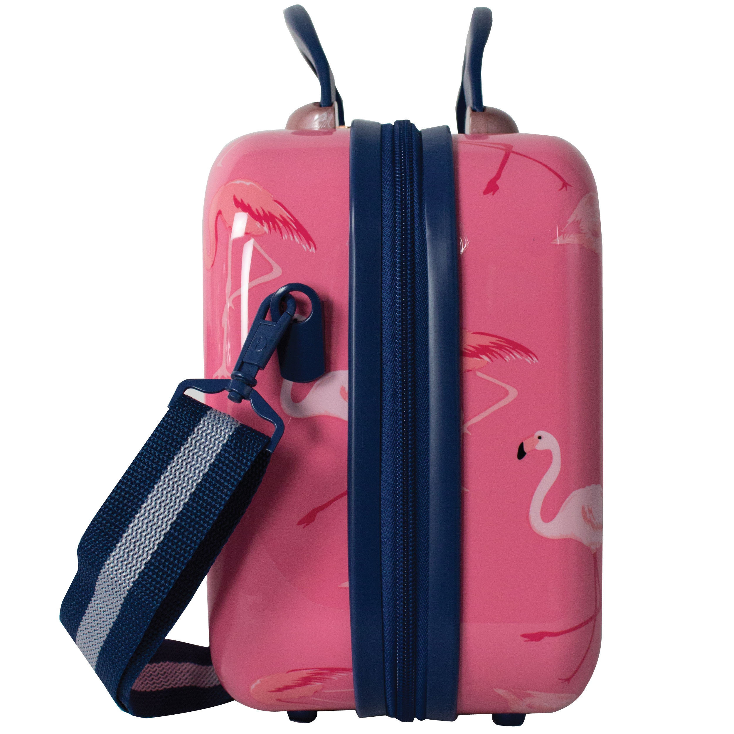 CHP-903 FLAMINGO 2-Piece Luggage & Beauty Case