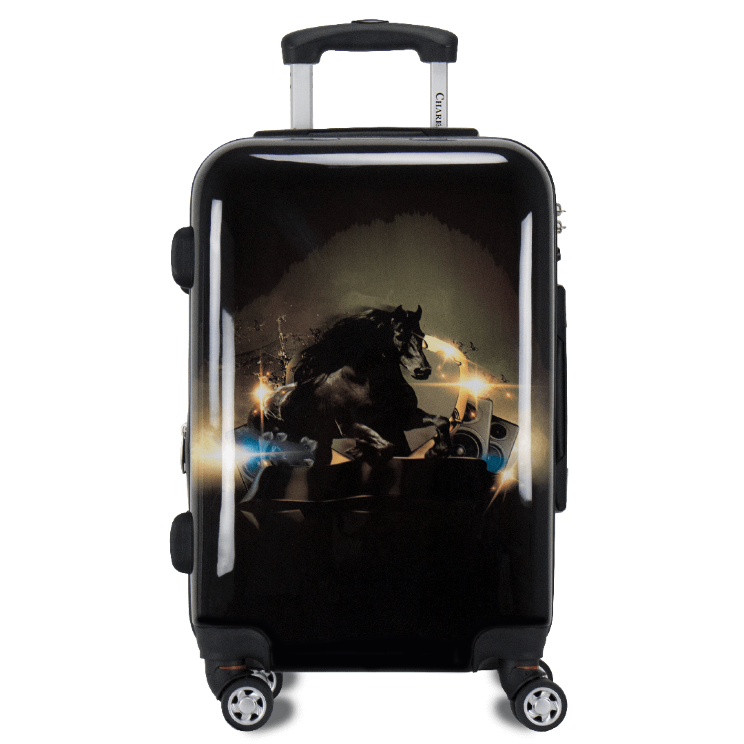 Chariot Travelware CHH-52 Stallion Hardside Spinner Luggage Set